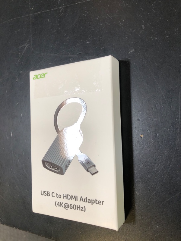 Photo 1 of acer USB-C to HDMI Adapter 4K@60Hz, (High Speed, Thunderbolt 3/4) Type C to HDMI Converter Compatible with MacBook Pro/Air, iPhone 16 15 Pro/Max, iPad Pro/Air, Surface, Dell XPS, Chromebook and More