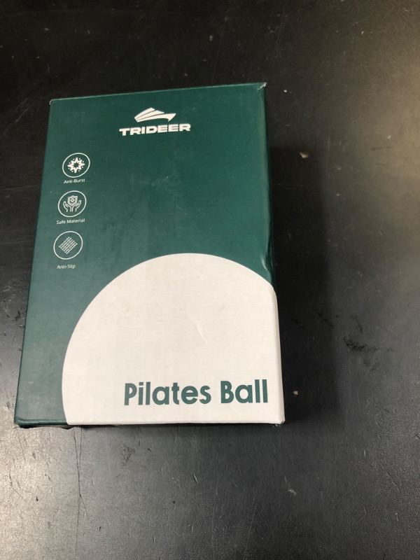Photo 1 of Trideer 9-Inch Pilates Ball with Exercise Guide for Core Strength, Yoga, Stability, Stretching & Physical Therapy