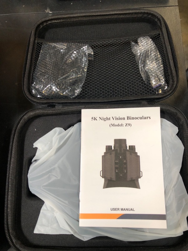 Photo 1 of Night Vision Goggles for Adults, Night Vision Binoculars with10000mAh Rechargeable Battery, 3.99" HD Screen & 64GB Card, Infrared Binoculars for Hunting, Camping, Surveillance