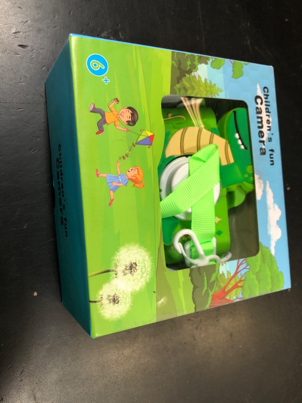 Photo 1 of AWANKOU Kids Selfie Camera for Girls - 1080P Digital Camera with Soft Silicone Case, 32GB Storage for Kids 3-12 Years (Dinosaur Design)