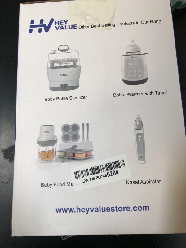 Photo 1 of Water Warmer, HEYVALUE Baby Bottle Warmer, Formula Maker with Night Light, 4 Temperature Control & 72H Keep Warm, Detachable Tank, Instantly Dispenses Warm Water, Feed Baby More Easier and Healthier