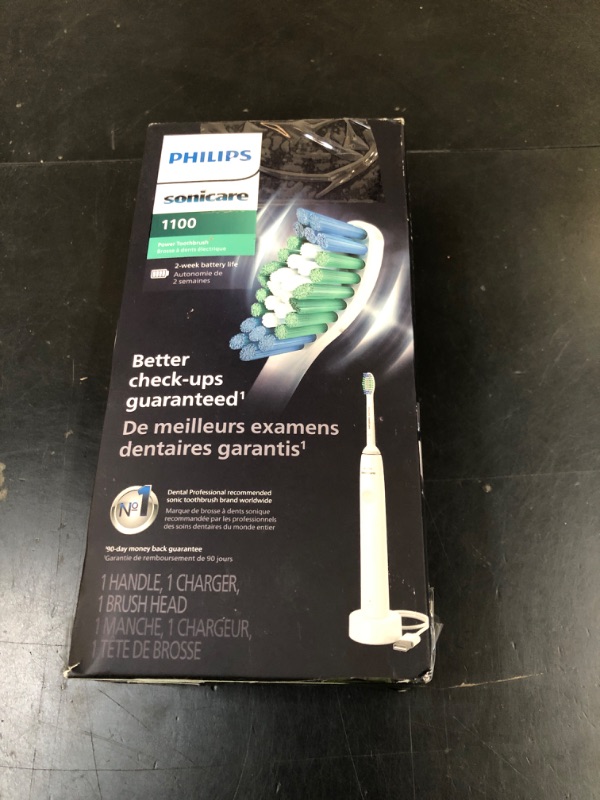 Photo 1 of Philips Sonicare HX3411/05 Electric Toothbrush DailyClean 1100 with QuadPacer & Smartimer - (Mint Blue)