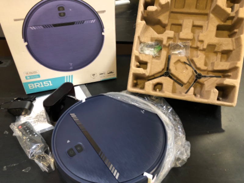 Photo 1 of XIEBro Life Robot Vacuum and Mop Combo, Robotic Vacuum Cleaner 2 in 1 with WiFi/App/Voice, Schedule, Water Tank and Dustbin, Self-Charging, Slim, Ideal for Hard Floor, Pet Hair, Carpet