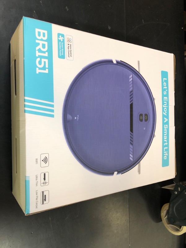 Photo 1 of XIEBro Life Robot Vacuum and Mop Combo, Robotic Vacuum Cleaner 2 in 1 with WiFi/App/Voice, Schedule, Water Tank and Dustbin, Self-Charging, Slim, Ideal for Hard Floor, Pet Hair, Carpet