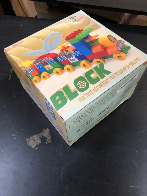 Photo 1 of CONVENTEJOY 150 Pcs Classic Building Blocks Set for Toddlers 3-6, Large Building Bricks Train Educational Toy STEM Toys Compatible with Major Brands Gift for Kids