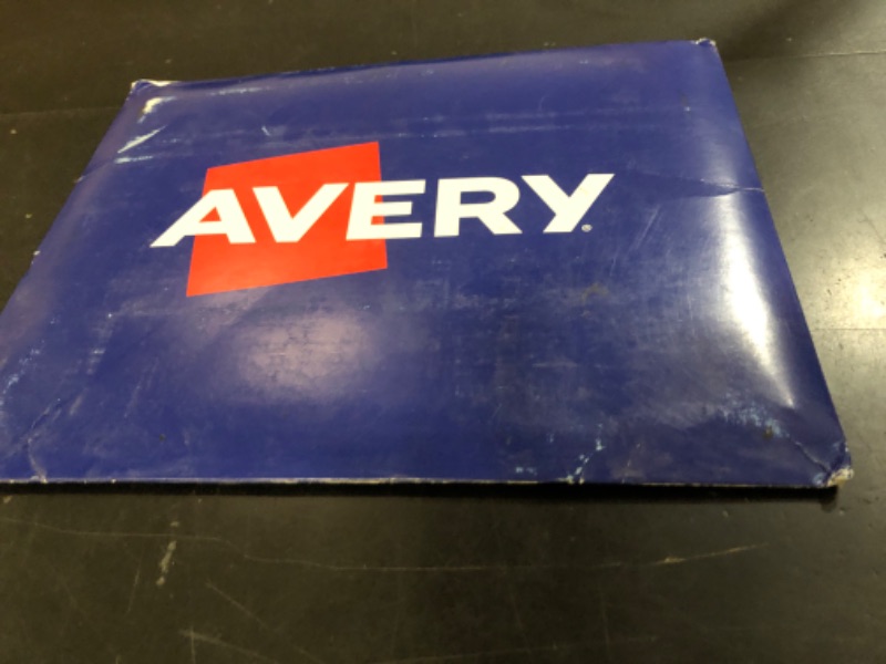 Photo 1 of Avery Matte White Round Labels, Sure Feed Technology, 1" Diameter, 1,200 Matte White Printable Labels