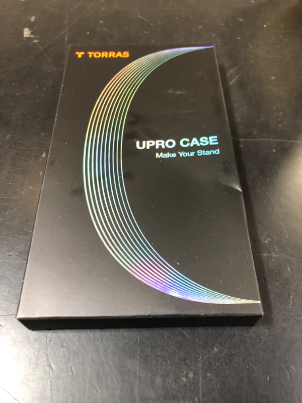 Photo 1 of TORRAS Ultra Magnetic Ostand for iPhone 15 Pro Case [Fit for MagSafe] [Sturdy Stand & Ring Holder] Mil-Grade Shockproof Matte Anti-Scratch Slim Protective Kickstand Phone Case, Black Titanium 6.1"