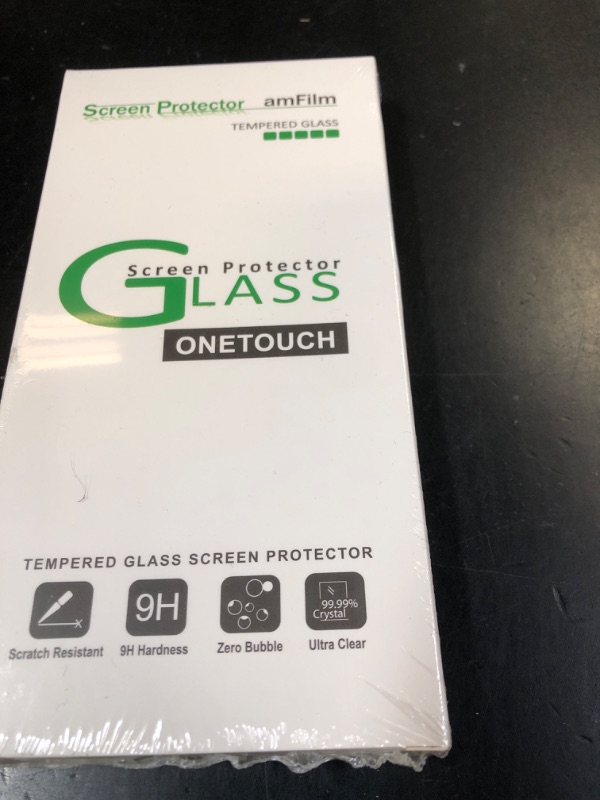 Photo 1 of amFilm OneTouch Screen Protector for iPhone 17 6.3'' 2025 + Camera Lens Protector | Auto-Alignment install | Bubble Free | 9H+ Military-Grade Tempered Glass | FHD Clarity | Case Friendly | 2+2 Pack