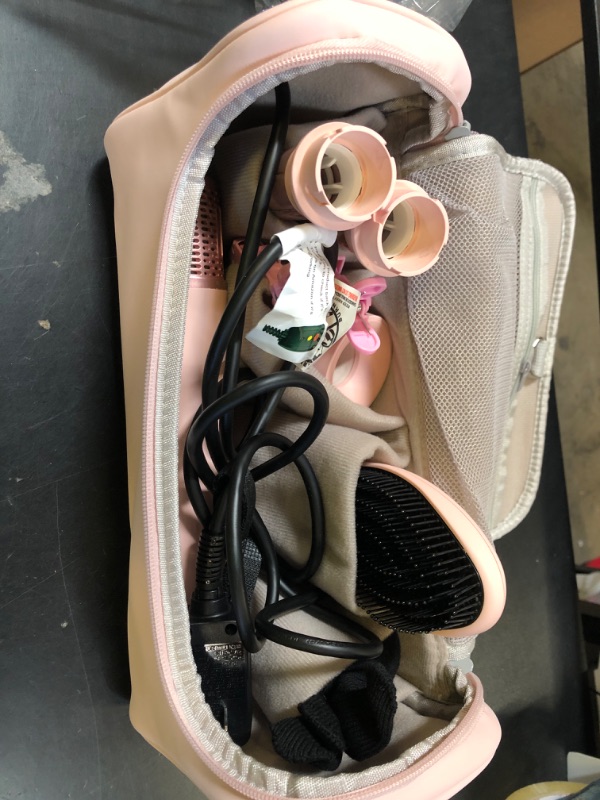 Photo 1 of MESCOMB 5 in 1 Hot Air Styler Wrap – High-Speed Hair Dryer Brush with Auto Wrap Curlers, Fast Drying & Frizz-Free Styling, No Heat Damage, Volumizing Brush with Travel Bag