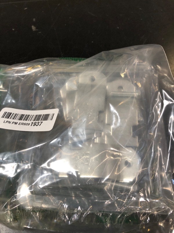 Photo 1 of Baudelun 1-1/4" EMT Strut Clamps for Rigid Conduit and Pipe, 4 Packs Universal Steel Strut Clamps for Rigid Conduit and EMT, Standard Electro-Galvanized Assembled with Bolt and Nut