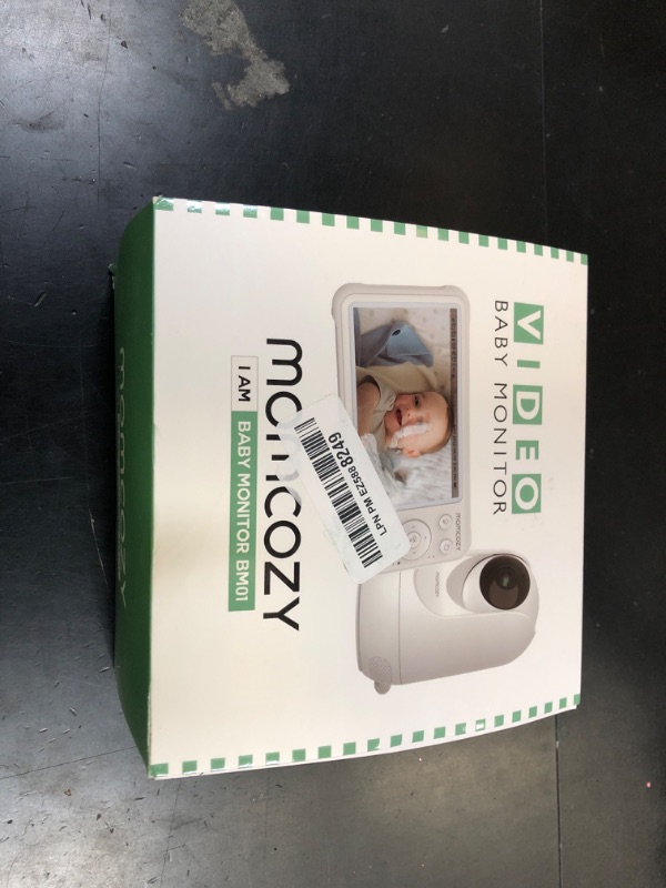 Photo 1 of Momcozy Video Baby Monitor, 1080P 5" HD Baby Monitor with Camera & Wall Mount, Infrared Night Vision, 5000mAh Battery, 2-Way Audio, Temperature Sensor, Lullabies, 960ft Range, Ideal for New Moms, BM01
