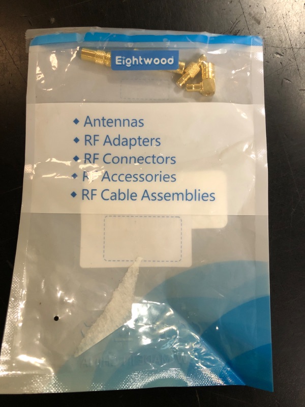 Photo 1 of Eightwood SMB to SMB Adapter Conversion Kit 4pack, SMB Male/Female to Male/Female Adapter for Satellite Sirius XM Radio Antenna