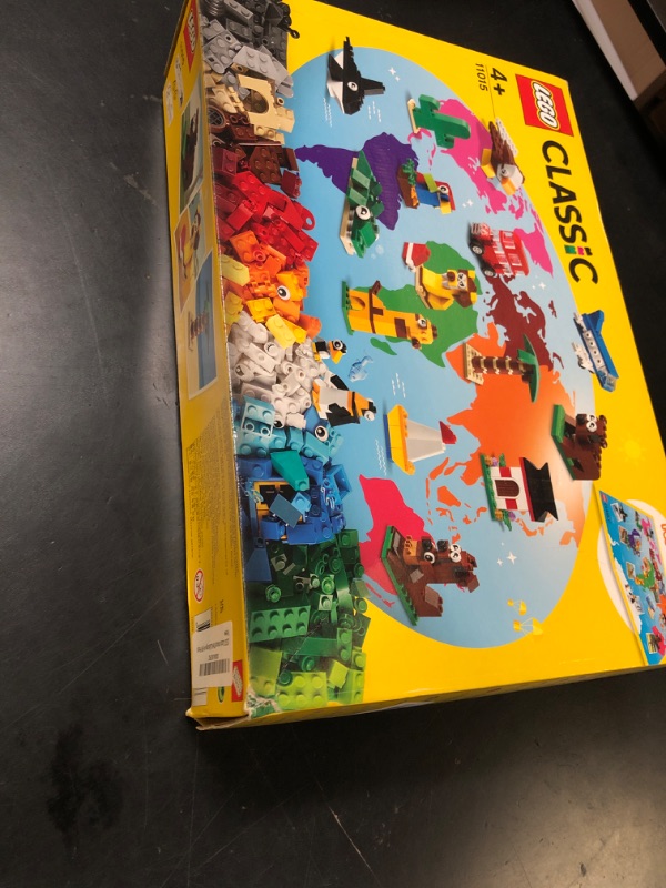 Photo 1 of LEGO Classic Around The World 11015 Building Toy Set for Preschool Kids, Boys, and Girls Ages 4+ (950 Pieces)