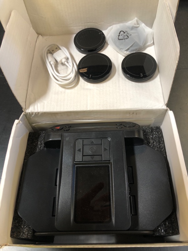 Photo 1 of Automatic Card Shuffler And Dealer 180/360 ° Rotate (Used By 1-12 People),4 Wireless Remote Controls, Can Set Card Dispensing Distance, One Click To Set "Whipped Eggs/Landlord",Match Card (Black)