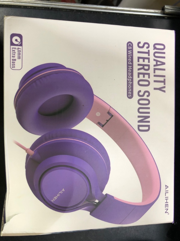 Photo 1 of AILIHEN- Quality Stereo Sound headphones (wired) c8 