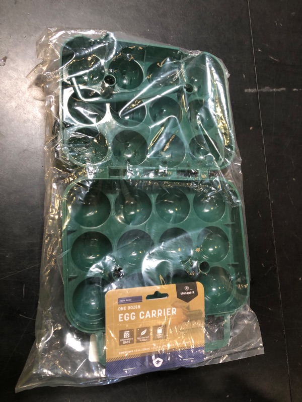 Photo 1 of Stansport One Dozen Egg Carrier (266) 7" L x 6.5" W x 3.25" H