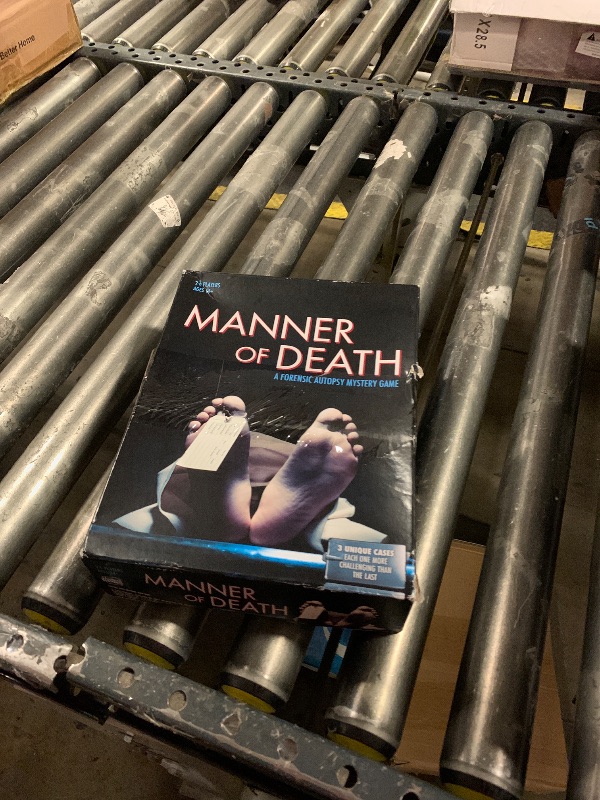 Photo 1 of Endless Games Manner of Death | True Crime Autopsy Game | Forensic Investigation Mystery with 3 Unique Cases | 2-5 Players, Ages 14+
