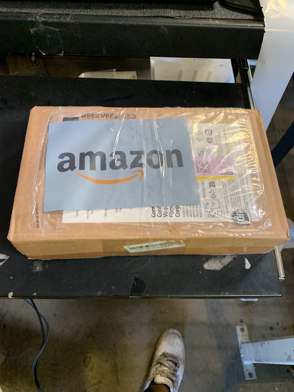 Photo 1 of Amazon Basics Heavy Duty Packaging Tape with Dispenser for Shipping, Moving and Storing, 1.88" x 22.2 yds, 6-Pack, 4.33 x 2.64 x 2.36 in