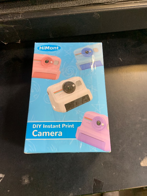 Photo 1 of HiMont Kids Instant Print Camera, 1080P HD Kids Camera Instant Print with 3 Rolls Print Paper & 32GB Card, Ideal Kids Toys Gifts for Boys & Girls Age 3-14 (Black)