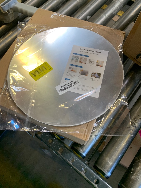 Photo 1 of 10 Pack Round Mirrors for Centerpieces, 12inch Circle Mirror Centerpieces for Tables, Mirror Tiles for Wall Table Wedding Centerpieces Mirror Plates for Candle Wedding Decorations DIY Craft