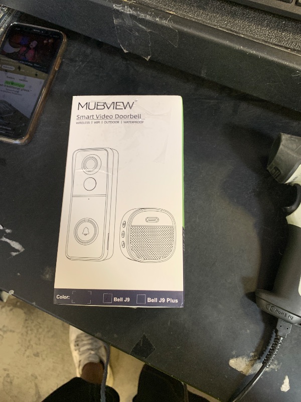 Photo 1 of MUBVIEW Doorbell Camera Wireless with Chime, Video Doorbell - No Subscription, Voice Changer, Motion Zones Customization, 1080HD, PIR Human Detection, 2.4Ghz WiFi, Battery-Powered Smart Doorbell