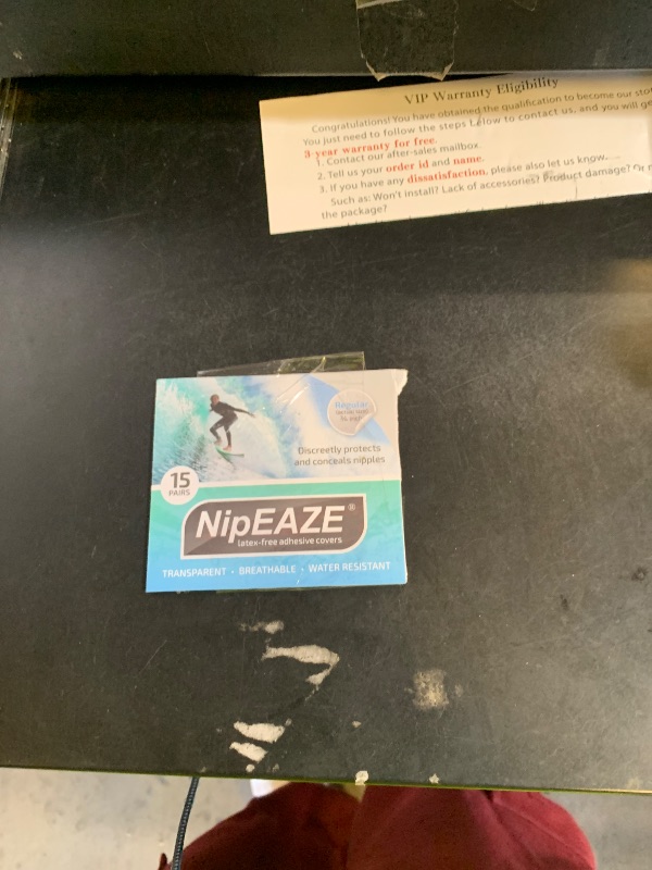 Photo 1 of NipEaze ~ The Original Transparent Nip Protector - Nipple Chafing Prevention (Regular - 15pairs)