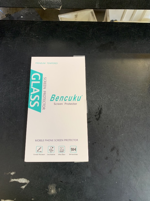 Photo 1 of Bencuku (2 Pack) Designed for iPhone 16 Pro 6.3-inch Tempered Glass Screen Protector, Full Coverage, Anti Scratch, Bubble Free