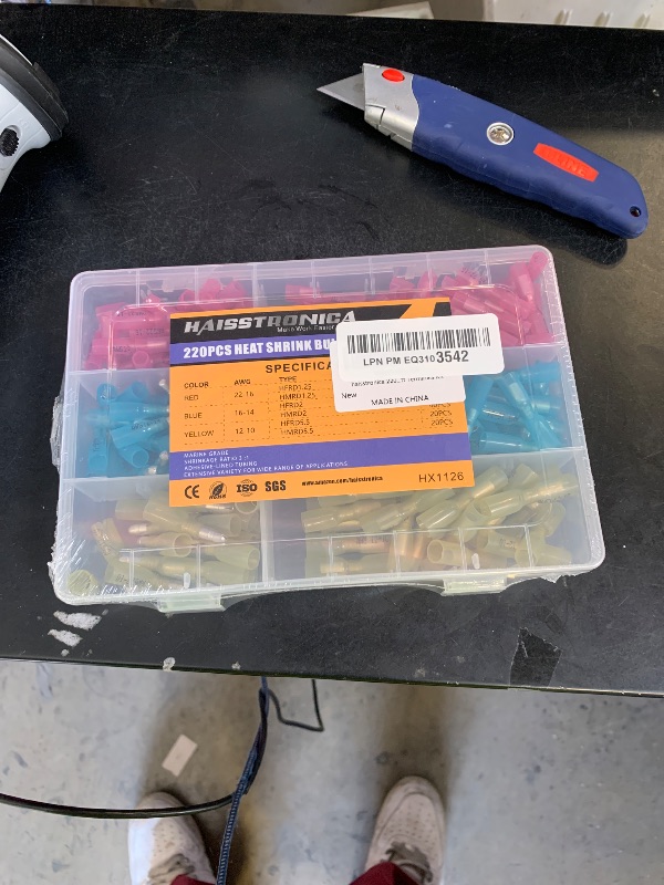 Photo 1 of 220 PCS HEAT SHRINKS 