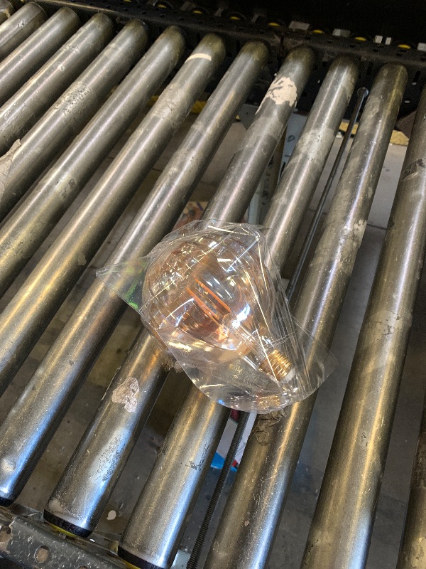 Photo 1 of MYEARAYS 40 Watt Decorative Vintage LED Light Bulbs, Golden Melon 4W LED Filament Edison Bulb,2700K Oversized Warm Lights,Non-Dimmable E26 Lamp Base,1-Pack