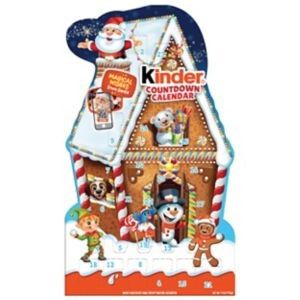 Photo 1 of EXP 04/20/2026 Kinder, Christmas Holiday Advent Calendar Mix, 6.9 Oz 
