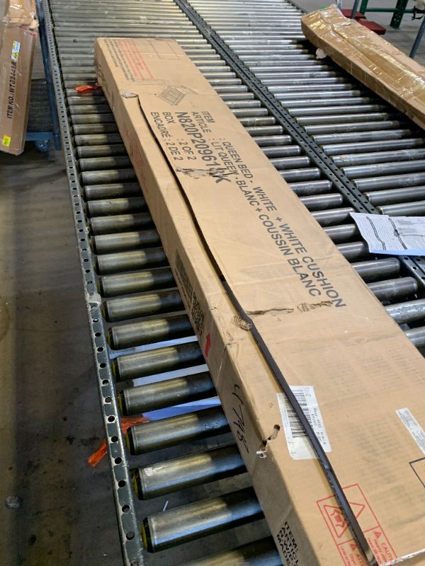 Photo 1 of WHITE QUEEN BED FRAME FULL SET 
