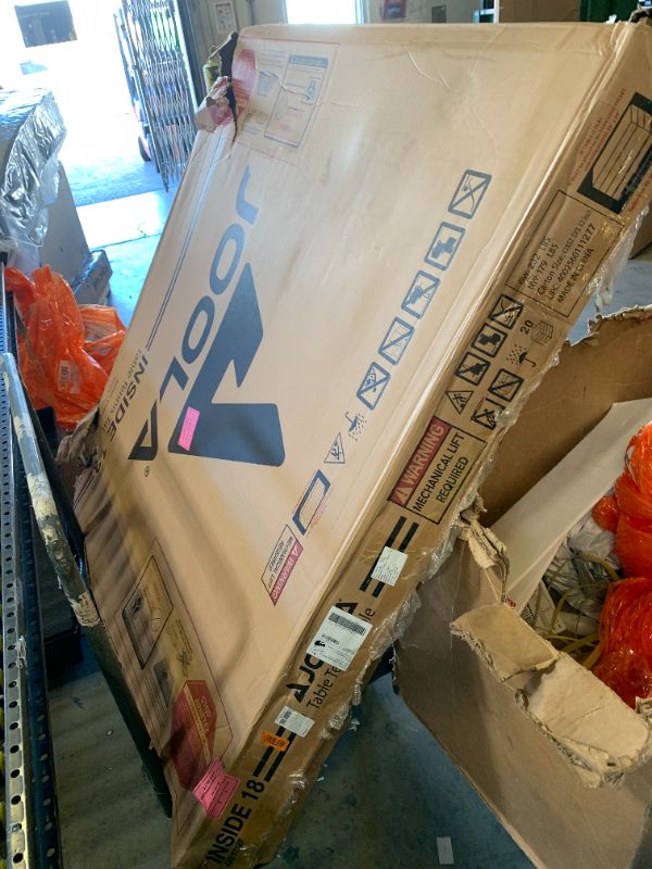 Photo 1 of JOOLA Inside - Professional MDF Indoor Table Tennis Table with Quick Clamp Ping Pong Net and Post Set - 10 Minute Easy Assembly - Ping Pong Table with Single Player Playback Mode
