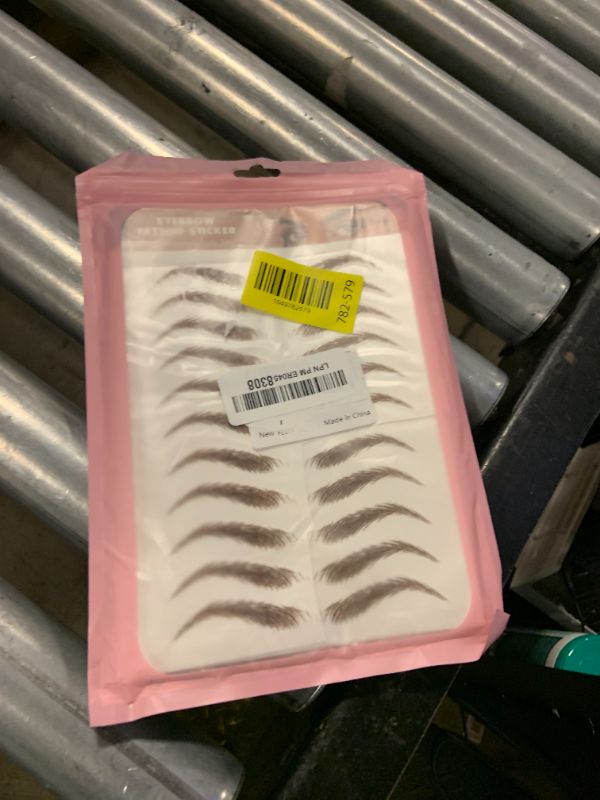 Photo 1 of 20 Sheets 220 Pairs Eyebrow Tattoo Sticker 233