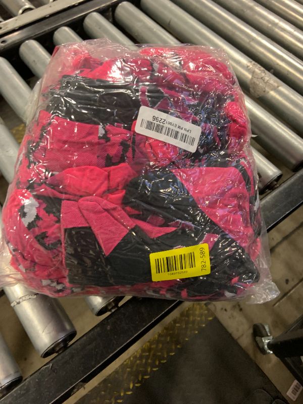 Photo 1 of Foaincore 24 Pairs Pink Ribbon Socks Bulk Breast Cancer Awareness Support Pink Out Day Football Volleyball Compression Socks(Vivid)