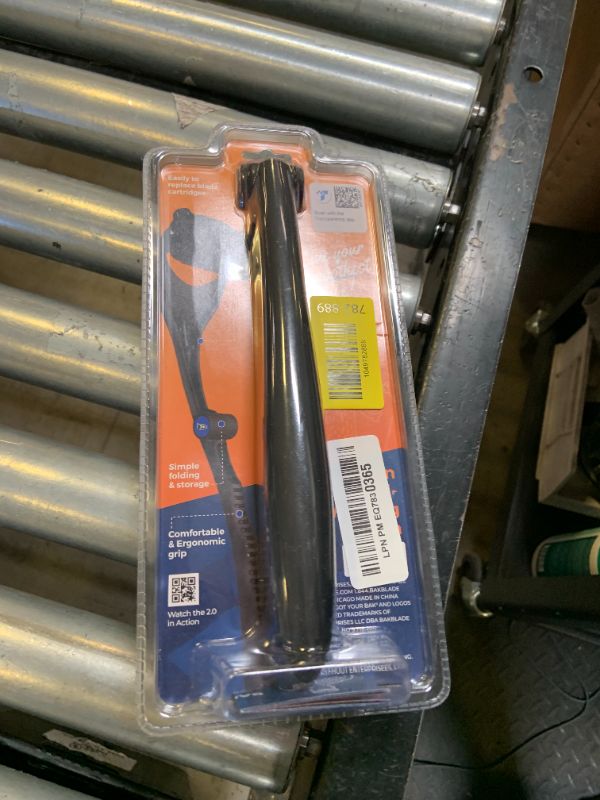 Photo 1 of Bakblade 2.0 Back Shavers for Men: DIY Hair Shaver, Safety Blade Technology & Ergonomic Handle, Wet & Dry Shaving (Extra Blades Included)