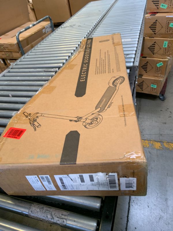 Photo 1 of Electric Scooter for Adults, Powerful 500W Motor, 22 Mph Maximum Speed and 22 Miles Range, 10" Solid Tires, Aluminum Alloy Folding Kick Scooter with Dual Suspension