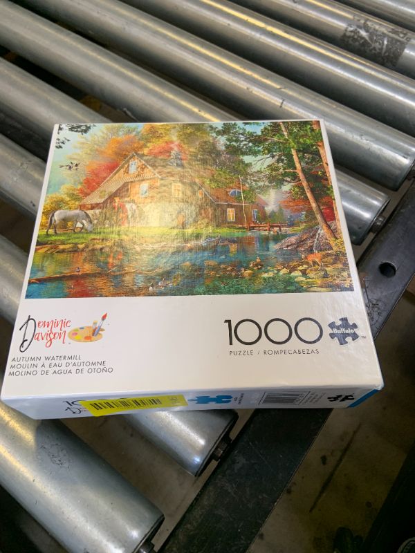 Photo 1 of Buffalo Games – Dominic Davison - Autumn Windmill - 1000 Piece Fall Jigsaw Puzzle - Festive Puzzle for Adults – Halloween Artwork and Hours of Relaxing Fun - Finished Size 26.75 x 19.75