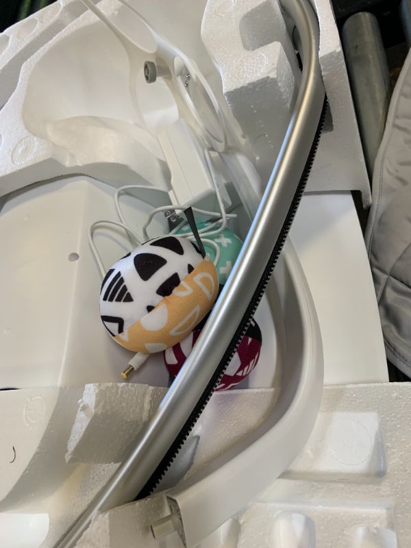Photo 1 of 4moms MamaRoo Multi-Motion Baby Swing, Bluetooth Enabled with 5 Unique Motions, Grey