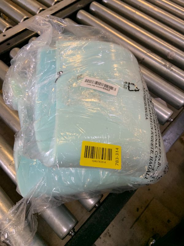 Photo 1 of MYLIFESION Couch Cushion Support to Fix Sagging Sofas - 20''x20'' Under Cushion Supports for Saggy Seat High Density Curved 40D Foam, Blue 1 Pack