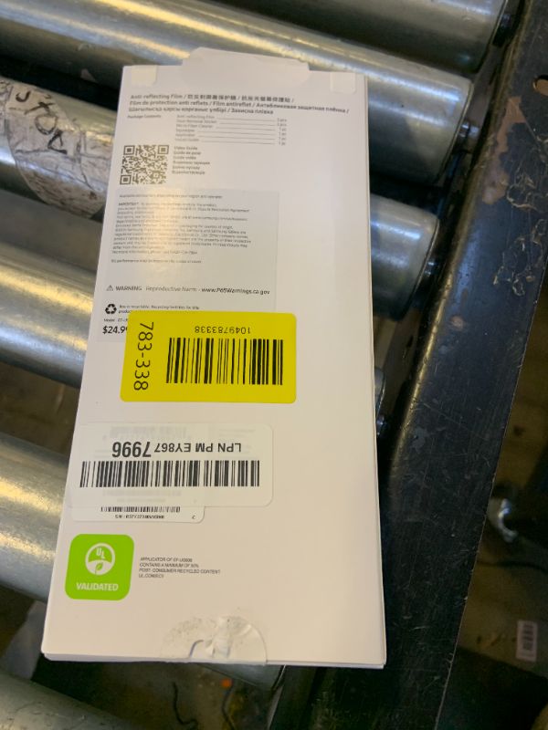 Photo 1 of SAMSUNG Galaxy S25 Ultra Anti-Reflecting Film, Phone Screen Protector, Increased Visibility, Dust and Fingerprint Protection, Anti-Scratch, US Version, EF-US938CTEGUS