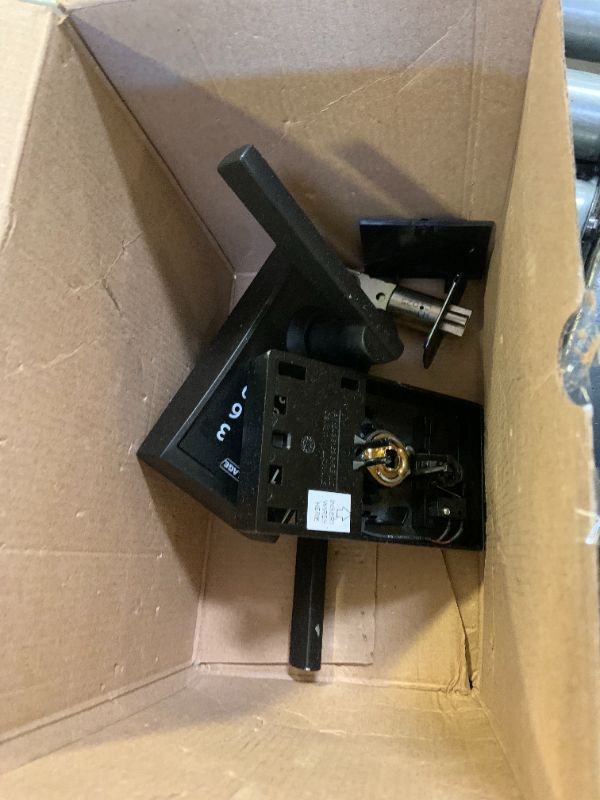 Photo 1 of Schlage FE695 CEN 622 LAT Touch Century Lock with Latitude Lever, Electronic Keyless Entry Lock, Matte Black