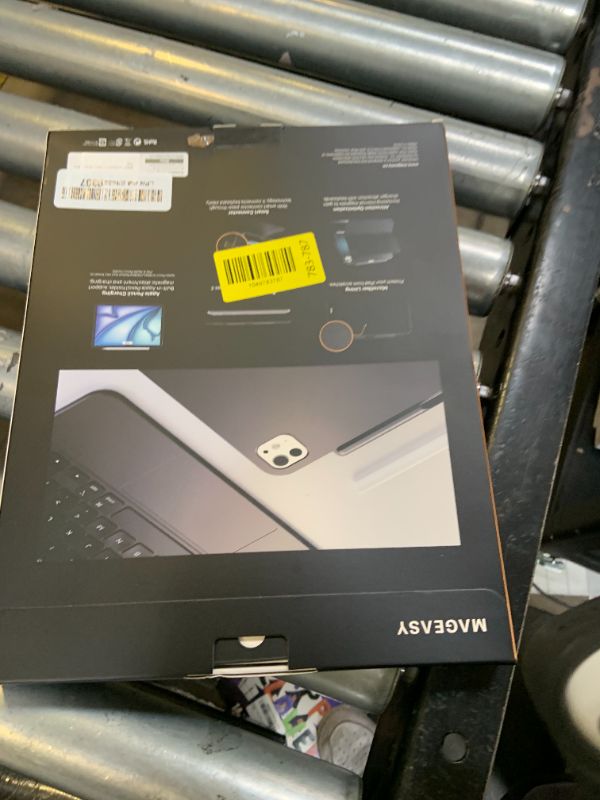 Photo 1 of MAGEASY CoverBuddy Lite for M3/M2 iPad Air 13” (2024-2025) - iPad Air Case Compatible with Magic Keyboard, with Apple Pencil Pro Pencil Holder - White