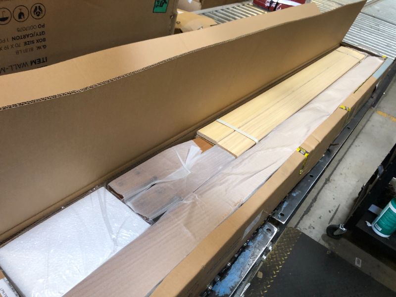 Photo 1 of Mellow Naturalista Classic - 12 Inch Solid Wood Platform Bed with Wooden Slats, No Box Spring Needed, Easy Assembly, Full, Natural Pine