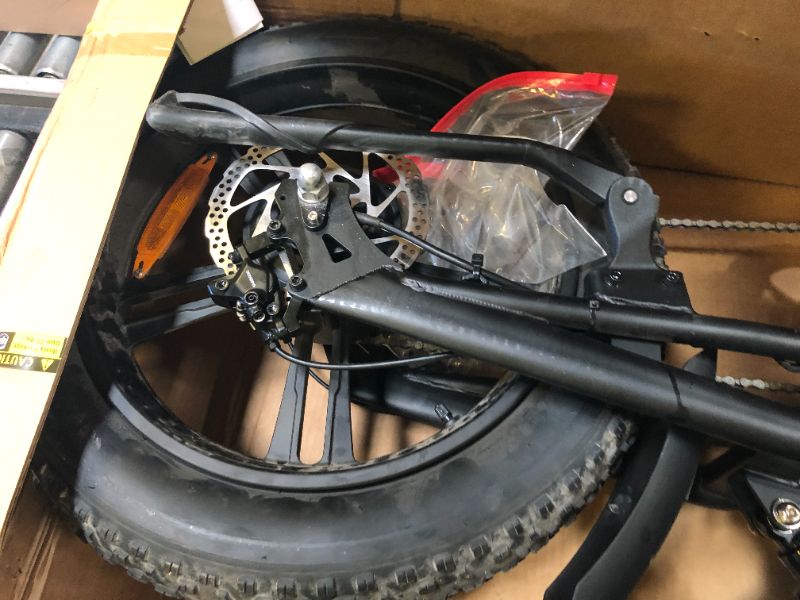 Photo 1 of E2/K20 Electric Bike for Adults, 48V 13Ah/15Ah Battery, Up to 28 MPH & 46.6/60 Miles (PAS), 750/1000W Peak Ebike with All-Terrain 20"/26'' Fat Tires, UL Certified, Moped E-Bike
