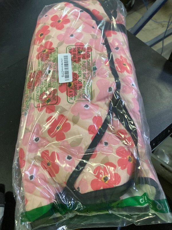 Photo 1 of Urban Infant Tot Cot Kids Nap Mat - Toddler Preschool Daycare Bedding Cover with Blanket and Pillow - Poppies