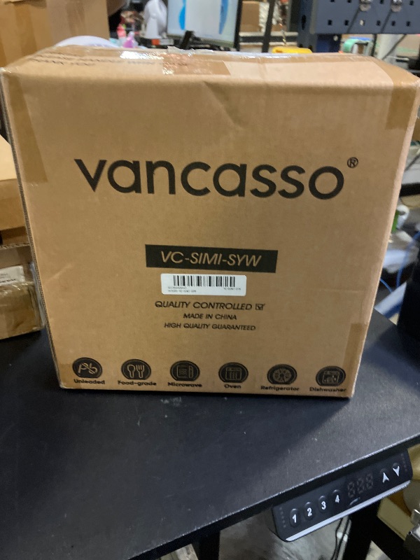 Photo 1 of vancasso Pasta Bowls, 42 oz Ceramic Salad Bowls of 4,Large Corlorful Serving Bowls for Kitchen, Dishwasher & Microwave Safe Soup Bowls, Pasta Plates