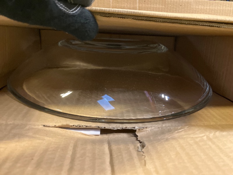 Photo 1 of Mikasa Alister Crystal Glass Decorative Centerpiece Bowl, 13.25 inch