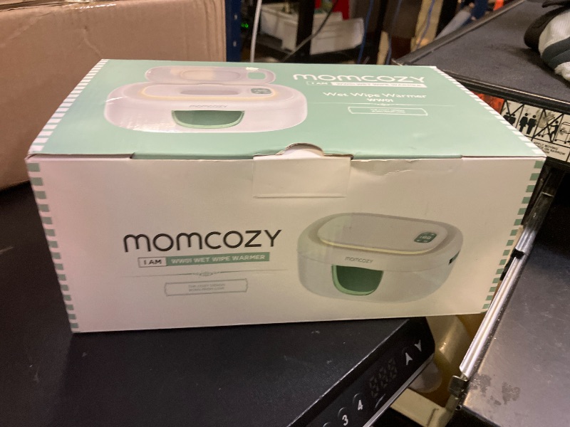 Photo 1 of Momcozy Baby Wipe Warmer, Innovative Spring Design, Large Capacity Wipes Dispenser, Fast and Even Heating, 4 Modes of Temperature Heating Control, Diaper Wipe Warmer with Night Light