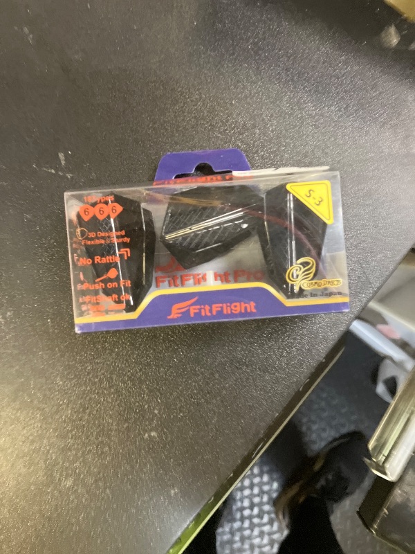 Photo 1 of COSMO DARTS Fit Flight Pro Shield Black #3 (S-3), fif9233