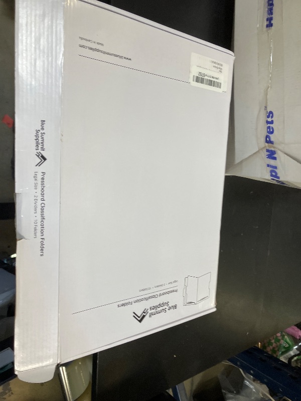 Photo 1 of 10 Legal Size Classification Folders - 2 Divider 2 Inch Tyvek Expansions - Durable 2 Prongs Designed to Organize Standard Law Client Files, Office Reports - Legal Size, 10 Folders (Gray Green)